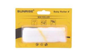 Cotton baby roller brush with handle pinky roller brush cotton thread imitation wool detail roller brush