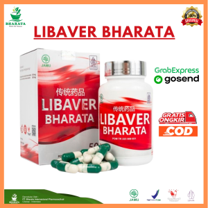 Obat liver Hepatitis Kanker Hati Paling Ampuh - Libaver Bharata Isi 50 Kapsul