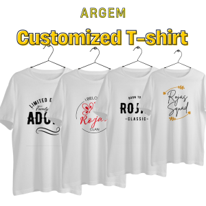 Yalex Customizable Crew Neck T-Shirt for Reunion & Events