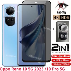 Oppo Reno ฟิล์มกันรอยป้องกันเต็มพื้นที่ของหน้าจอกระจกเทมเปอร์ส่วนตัว15 10 5กรัม10Pro 14 2025ฟิล์มติดกระจกเพื่อความเป็นส่วนตัวกันแอบมองสำหรับ Oppo Reno 14 13 12 11 10 Pro 10Pro Reno10Pro + บวก5กรัมฟิล์มติดกระจกเพื่อความเป็นส่วนตัวป้องกันการมอง