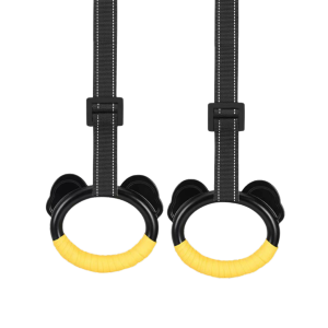 Alat Pull Up Anak Anti Slip Gym Ring Pull Up Bahan Pp Nilon Tahan Lama Dan Berkilau Untuk Calisthenics Senam Cincin