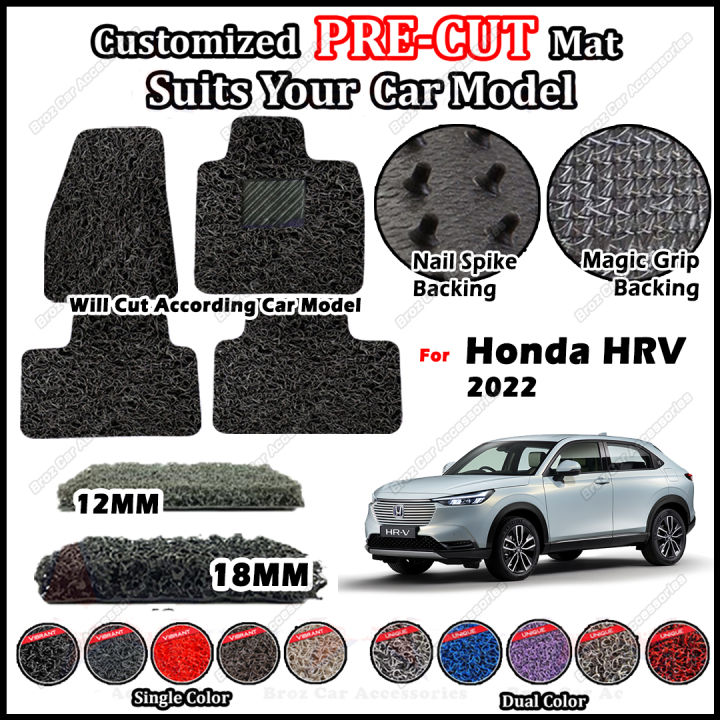For Honda HRV 2022 Carpet 12MM 18MM Magic Grip Nail Spike Customized