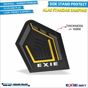 Alas Pijakan Standar Samping Side Stand Protect Universal Motorcycle Square Exie Art
