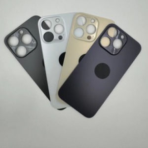Original Big Hole Back Glass Cover for iphone  15Pro 15Plus 15Pro Max 15  Back Glass