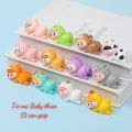 Set túi mù baby three 12 con giáp size lớn 5cm blind bag trang trí decor cho bé - Tiệm Nhà Sóc 2023. 