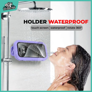 Holder Hp Waterproof Tempel Dinding Kotak Stand Handphone Anti Air Case Box Hp di kamar mandi dapur NB72 - DISTRIBUTHOR
