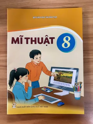 Sách giáo khoa Mĩ Thuật 8- Kết Nối Tri Thức Với Cuộc Sống (Kèm Nilon bọc Sách nhãn tên)