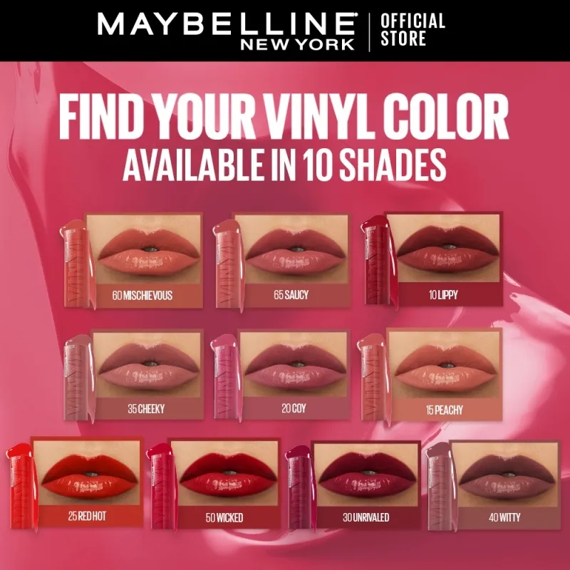 SUPERSTAY VINYL INK NUDES - MAYBELLINE