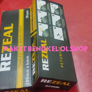 1 KOTAK REZEAL KARET CACING TAMBAL BAN TUBELESS - Tubles - Tubeless