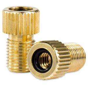 4pcs F/V To A/V Valve Adapter Bike Value Converter Presta To Schrader Golden Bike Tire French Valve Adapter Bicycle Accessories