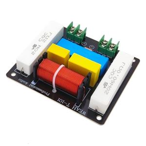 300W High Power Crossover With Heat Resistant Electromagnet And MKP Capacitors For Heightened Noise Distinctness