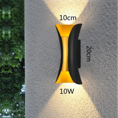 LED Outdoor Wall Lamp Nordic Modern Decorative Waterproof Bracket Light Night Light for Balcony Courtyard