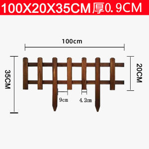Fence Garden Wooden Fence Preservative Wooden Fence Garden Decorative Fence European Fence Outdoor Fence