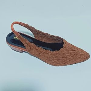 sepatu sendal wanita heels rajut import