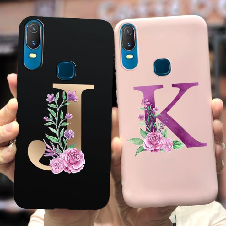 Back Cover For Vivo Y11 2019 Case 1906 Soft Silicone Unique Letters Painted  Phone Case For Vivo Y11 Lazada PH