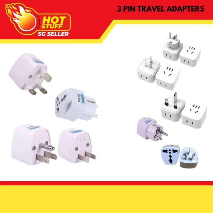 [VOZUKO] 3 pin Socket Adapter plug for electrical China UK plug for ...