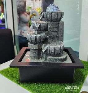 น้ำพุ น้ำล้นน้ำพุขนาดตั้งโต๊ะ(สินค้าพร้อมส่ง)