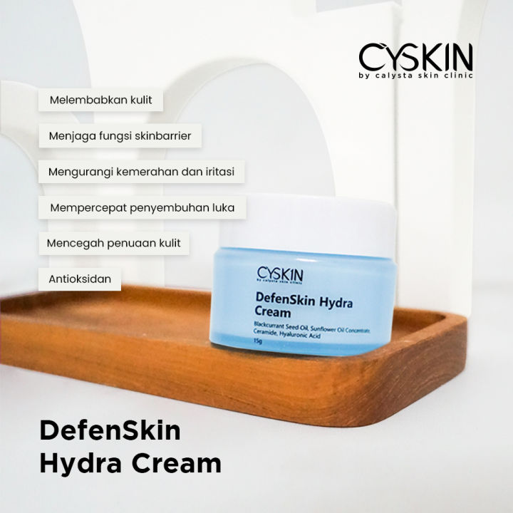 Cyskin Cream untuk Kulit Sensitif 15 gr I Defenskin Hydra Cream