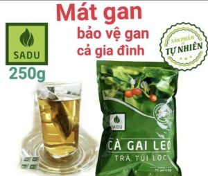 Trà Cà Gai Leo Sadu Túi Lọc Hút Chân Không 250g