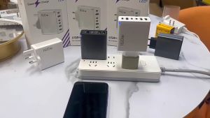 160W 6 Ports High Speed Charge Phone Charger For iPhone 17 Xiaomi Huawei Samsung Fast Charging Mobile Phone Wall Power Adapter USB C Charger Total 160W Type C Fast Charger QC3.0 PD Mobile Phone For IPhone 16 Pro Samsung Xiaomi 6 Ports Universal Ad