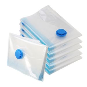Homemade comfortable vacuum bag for clothes storage bag with transparent valve foldable compressed organizer Saving sealing package