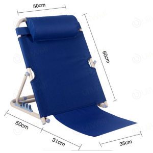 พนักพิงหลัง พับได้ พนักพิงหลั บนเตียง เก้าอี้พนักพิงผู้สูงอายุ อัมพาต อดทน ขายึดพนักพิง ผ้าระบายอากาศไม่เป็นสนิมเปลพิงหลเก้าอี้ชายหาดสำนักงานผู้เอนกายเก้าอี้พับผู้เอนกายแบบพกพากลางแจ้งเก้าอี้ Nap เตียงพนักพิงเก้าอี้ระเบียง