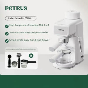 Italian Coffee Machine Extraction Household Small Semi-automatic Steam Integrated Mini Commercial Multi-function