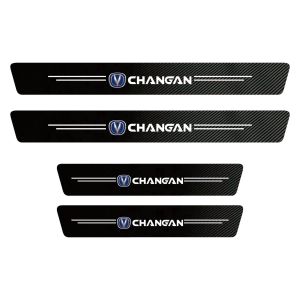 sapid Auto Door Edge Scuff Guard Waterproof Decal Carbon Look Exterior Styling For Changan CS15 UNI-V CX20 Eado Alsvin Z7K6H