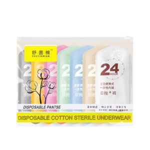 Disposable Panties Pure Cotton Underwear Travel Individually Pack high quality comfortable no washing