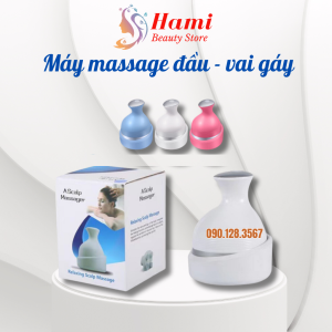 Máy massage đầu đa năng 4 móng vuốt mèo tự động cầm tay gọn nhẹ