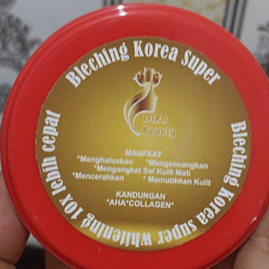 BLEACHING Badan Pemutih Kulit Tubuh Korea Super 100 gram 10x Lebih Cepat
