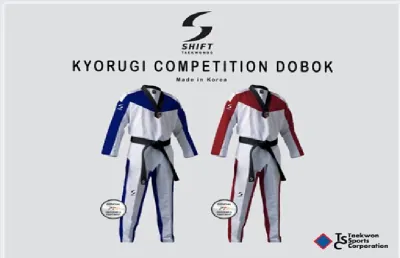 SHIFT TAEKWONDO COMPETETION UNIFORM (belt not included)