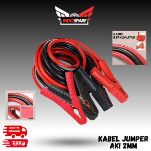 OTOHEROES Kabel Jumper Aki Mobil MotorCopper 2mm for Vehicles Under 2000cc 2.8M - D800