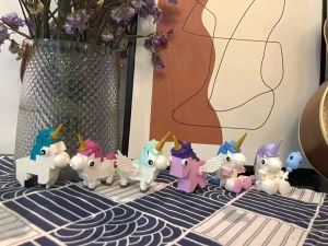 [HOÀN TIỀN  6%] Bộ đồ chơi xếp hình cung điện lắp ráp món quà mini block decor phát triển tư duy