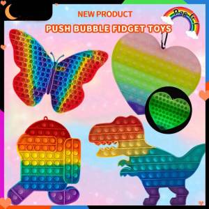 COD pop it popอิฐ ของเล่น Fidget Jumbo Toy Popper Pop สีรุ้ง สําหรับเล่นคลายเครียด ปอปอิด ถูกๆ20บาท ป๊อบอิตจิ๊วป๊อบอิตยักษ์ pop it ของแท้ ป๊อบอิต1แถม ป็อบ อิท๊อปออันใหญ่ fidget toy pop itอันใหญ่ ที่กดของเล่น pop it ป็อปอิต ที่กดของเล่น