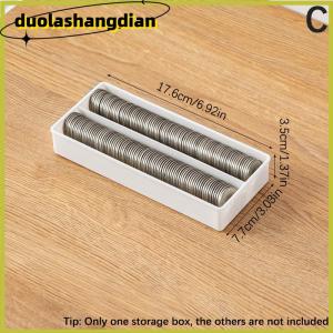 [Duola] Portable Storage Box Paper Money Album Currency Case Storage Collection Boxes Holder Transparent Plastic Case