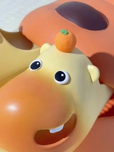 2026 New Cute Cartoon Capybara EVA Summer Sandals For Girls Suitable For Home And Outdoor Wear
