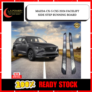[ SUPPORT 200KG ] MAZDA CX-5 CX5 2024 FACELIFT SIDE STEP RUNNING BOARD