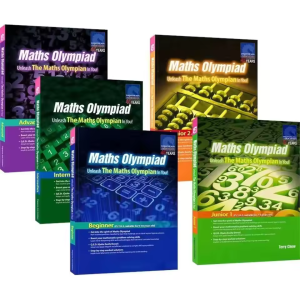 5Books SAP Maths Olympiad Primary School Mathematical Thinking Training Exercise English Math Questions Childrens Intelligence