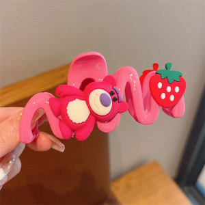 Jedai Rambut Korea Gelombang Karakter Jepit Rambut Lotso Cute Aksesoris Rambut Kekinian Gaya Korean