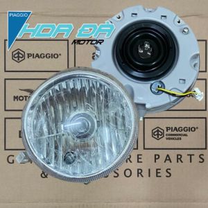 Cụm Đèn Pha Đủ Bóng Chính Hãng Cho Xe Vespa LX  Phụ Tùng Piaggio Chính Hãng  Hoa Đà Motor