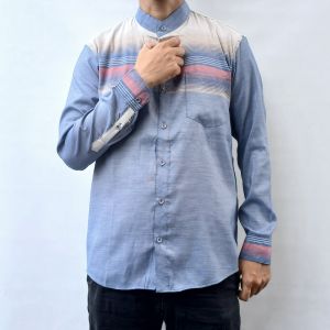 CHIGIN STORE Kemko Kemeja Koko Pria Premium Dewasa Remaja Lengan Panjang Atasan Fashion Muslim