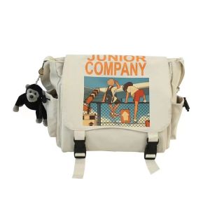 ATC กระเป๋า bag กระเป๋าสะพายข้างผู้ชายแบรนด์น้ำฮาราจูกุกระเป๋าสะพายข้างนักเรียนชั้นเรียนกระเป๋าสะพายลำลองญี่ปุ่นหญิง