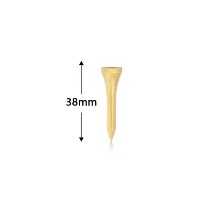 PGM 50pcs Bamboo Golf Tees More Durable and Stable TE003-Y