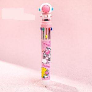 Bút 10 ngòi 10 màu kiểu phi hành gia siêu cute