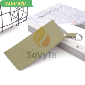 Túi Da Đựng Kính Nhỏ Gọn Cho Dân Văn Phòng -Túi Đựng Kính Handmade Giả Da Sang Trọng -Bao Kính Da PU Cao Cấp Có Móc Treo