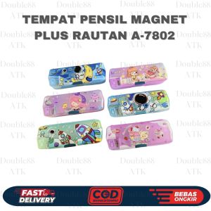 Tempat Pensil Magnet Plus Rautan Astronot Mermaid A-7802