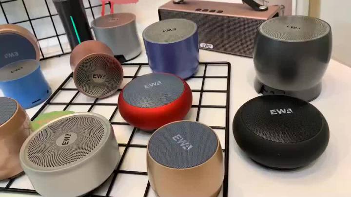 EWA A110mini Metal Mini Speaker Outdoor Portable Card Small-Sized ...