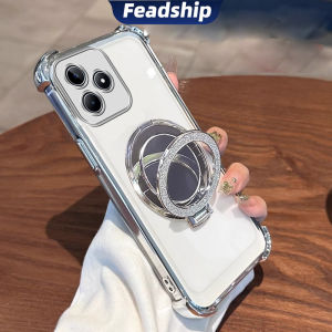 Feadship Case for Realme C53 5g 2023 REALME c51 realme note 50 5g 2023 phone casing Softcase Silicone shockproof Cover new design aesthetic clear with holder SJSFHZJ01