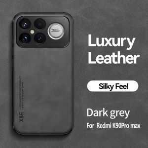 For PocoF8 5G Casing For POCO F8 Ultra Pro PocoF8 F8Ultra F8Pro PocoF8Ultra 5G 2025 Phone Case Luxury Leather Shockproof Bumper No Fingerprint Anti Drop Soft Back Cover
